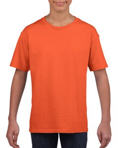 Gildan GIL64000B - T-shirt Softstyle SS para crianças Laranja