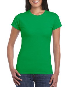 Gildan GIL64000L - T-shirt Softstyle SS para ela Irlandês Green