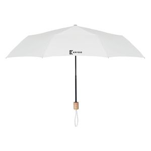 GiftRetail MO9604 - TRALEE Guarda-chuva dobrável Branco
