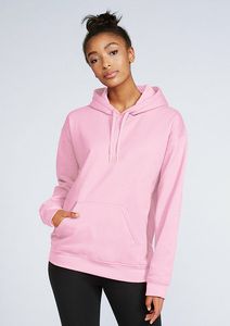 GILDAN GILSF500 - Sweater Hooded Softstyle unisex Cor-de-rosa pálida