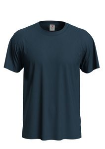 Stedman STE2000 - Camiseta clássica do pescoço redondo masculino Marina Blue