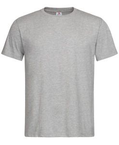 Stedman STE2020 - Camiseta clássica de pescoço redondo masculino clássico GreyHeather