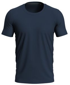 Stedman STE9600 - T-shirt de pescoço da tripulação para homens Stedman Blue Midnight