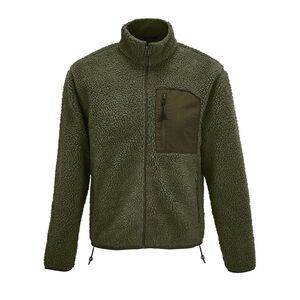 SOL'S 04042 - Fury Casaco Sherpa Unisexo Army/Dark Army