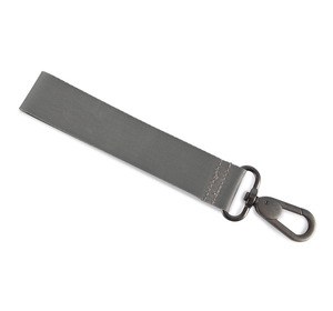 Kimood KI0518 - Porta-chaves com croché e fita Goose Grey