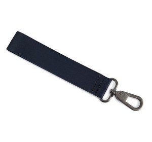 Kimood KI0518 - Porta-chaves com croché e fita Azul marinho