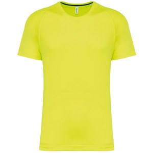 PROACT PA4012 - T-shirt de desporto de homem de material reciclado com decote redondo