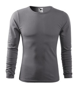 Malfini 119 - Gents de camisetas fit-t ls steel gray