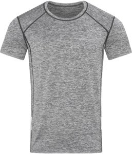 Stedman ST8840 - T-shirt esportiva reciclada reflete homens