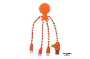 Intraco LT41004 - 2081 | Xoopar Mr. Bio Charging cable Laranja