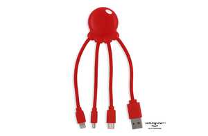 Intraco LT41005 - 2087 | Xoopar Octopus Charging cable Vermelho