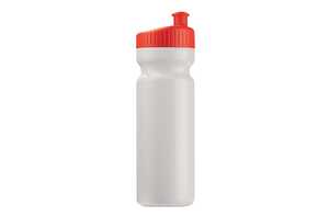 TopPoint LT98798 - Desenho de garrafa desportiva 750ml Branco / Vermelho