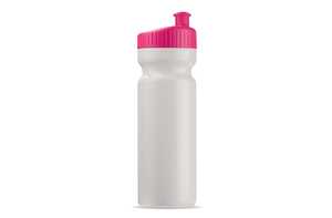 TopPoint LT98798 - Desenho de garrafa desportiva 750ml Branco / Rosa