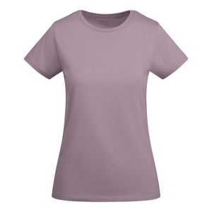 Roly CA6699 - BREDA WOMAN T-shirt de manga curta para mulher em algodão orgânico certificado OCS Lavanda