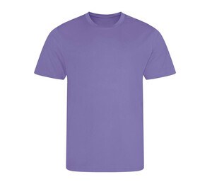 Just Cool JC001J - Camiseta infantil respirável Neoteric ™ Digital Lavender
