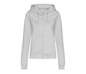 AWDIS JH050F - Full zip hoodie Cinzento matizado