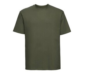 Russell JZ180 - Camiseta 100% Algodão Olive