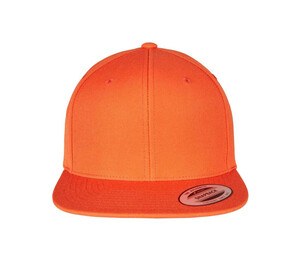 Flexfit F6089M - Boné snapback viseira descatada Laranja