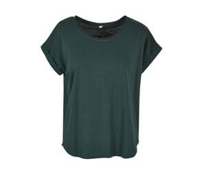 Build Your Brand BY036 - Camiseta feminina de costas compridas