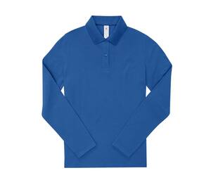 B&C BCW464 - Ladies' long sleeve 210 poloshirt Real