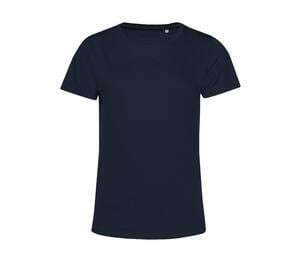 B&C BC02B - Camiseta feminina orgânica gola redonda 150 Azul marinho