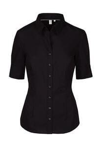 Seidensticker 080614 - Seidensticker Slim Fit 1/2 Kent Women Black