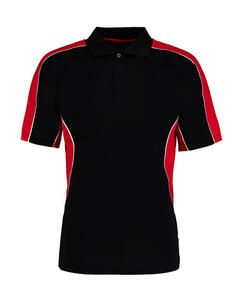 Gamegear KK938 - Polo Desporto Homem Active Cooltex® Preto / Vermelho