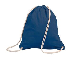 Shugon SH5895 - Stafford Cotton Drawstring Tote Azul marinho