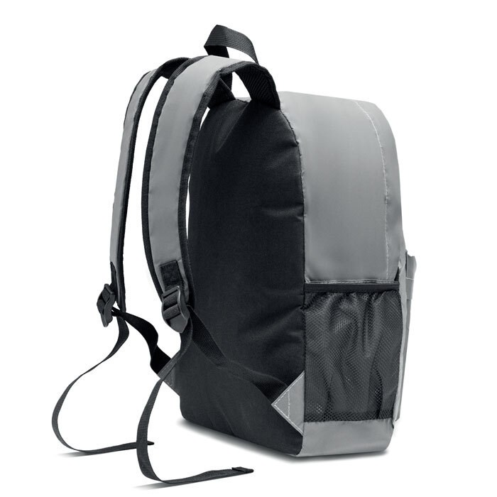 GiftRetail MO6992 - BRIGHT BACKPACK Mochila High reflective 190T