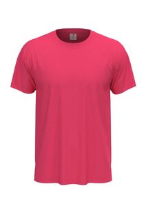 Stedman STE2000 - Camiseta clássica do pescoço redondo masculino Sweet Pink