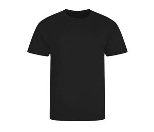 JUST COOL JC020 - T-shirt unissexo respirável Jet Black