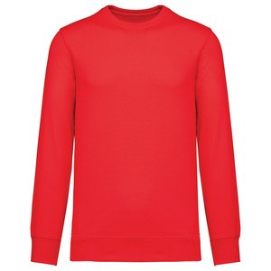 Kariban K4040 - Sweatshirt decote redondo reciclada unissexo Red