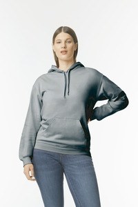 Gildan GISF500 - Sweatshirt com capuz Midweight Softstyle Dark Heather