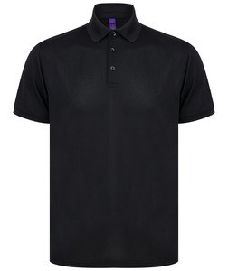 Henbury H465 - Polo em poliéster reciclado de homem