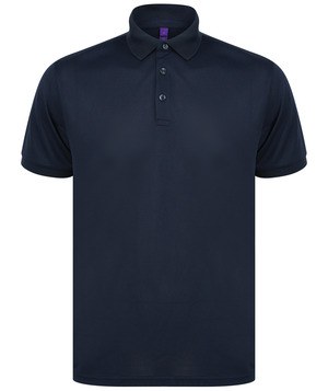 Henbury H465 - Polo em poliéster reciclado de homem