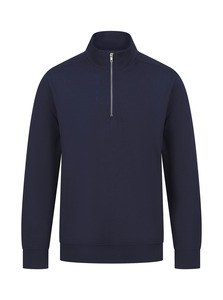 Henbury H842 - Sweatshirt com meio fecho unissexo