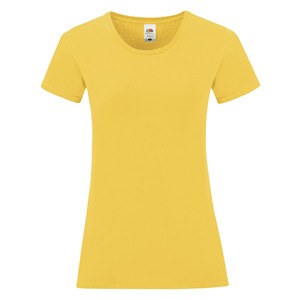 EgotierPro ICONIC COLOR LADIES - CAMISA 100% ALGOD O MANGA CURTA ICONIC COR MULHER