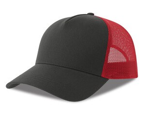 Cinza Escuro/Vermelho