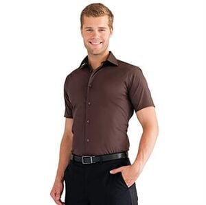 Russell J947M - Camisa justa de manga curta - easycare