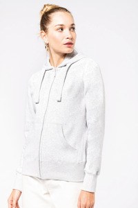 Kariban K464 - Sweatshirt de senhora com fecho e capuz