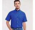 Russell Collection JZ933 - Camisa De Homem Manga Curta - Easy Care Oxford