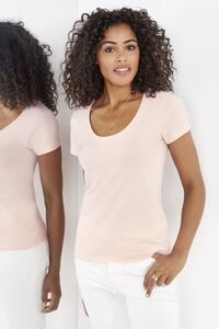SOLS 02079 - Metropolitan T Shirt Com Decote Redondo Para Senhora