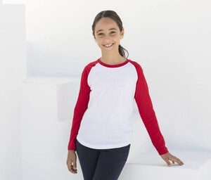 SF Mini SM271 - T-shirt baseball manches longues enfant
