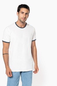 Kariban K373 - T-shirt de homem em malha piqué com decote redondo