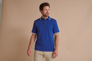 Henbury H482 - POLO DE HOMEM COOL PLUS COM CONTRASTE