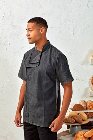 Premier PR906 - Jaleca chef de cozinha “Zip close”