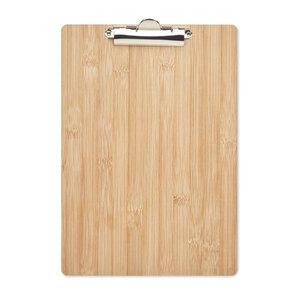 GiftRetail MO6535 - CLIPBO Prancheta de bambu A4