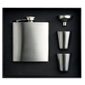 GiftRetail MO8321 - SLIMMY FLASK SET Garrafa licor