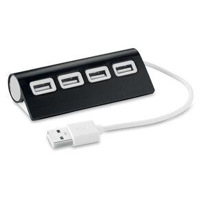 GiftRetail MO8853 - ALUHUB 4 Portas Usb  Hub