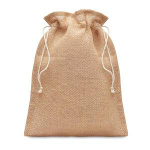 GiftRetail MO9928 - JUTE SMALL Saco  gift peq. juta 14x 22cm